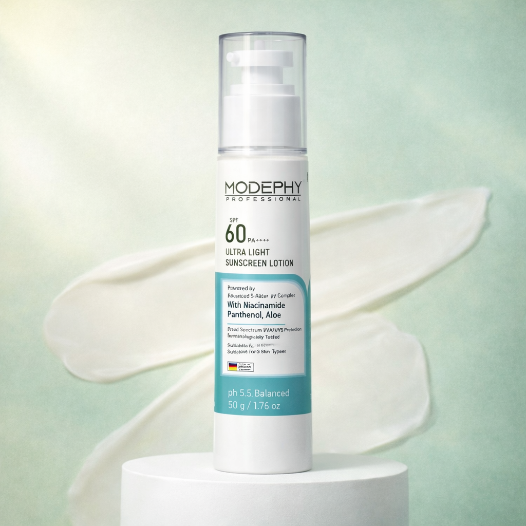 MODEPHY SPF 60 PA++++ Ultra Light Sunscreen Lotion - Broad Spectrum