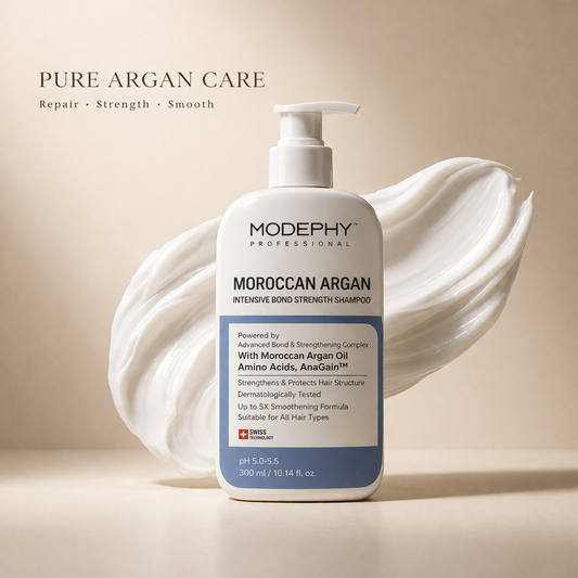 MODEPHY Moroccan Argan Intensive Bond Strength Shampoo - Damage Repair