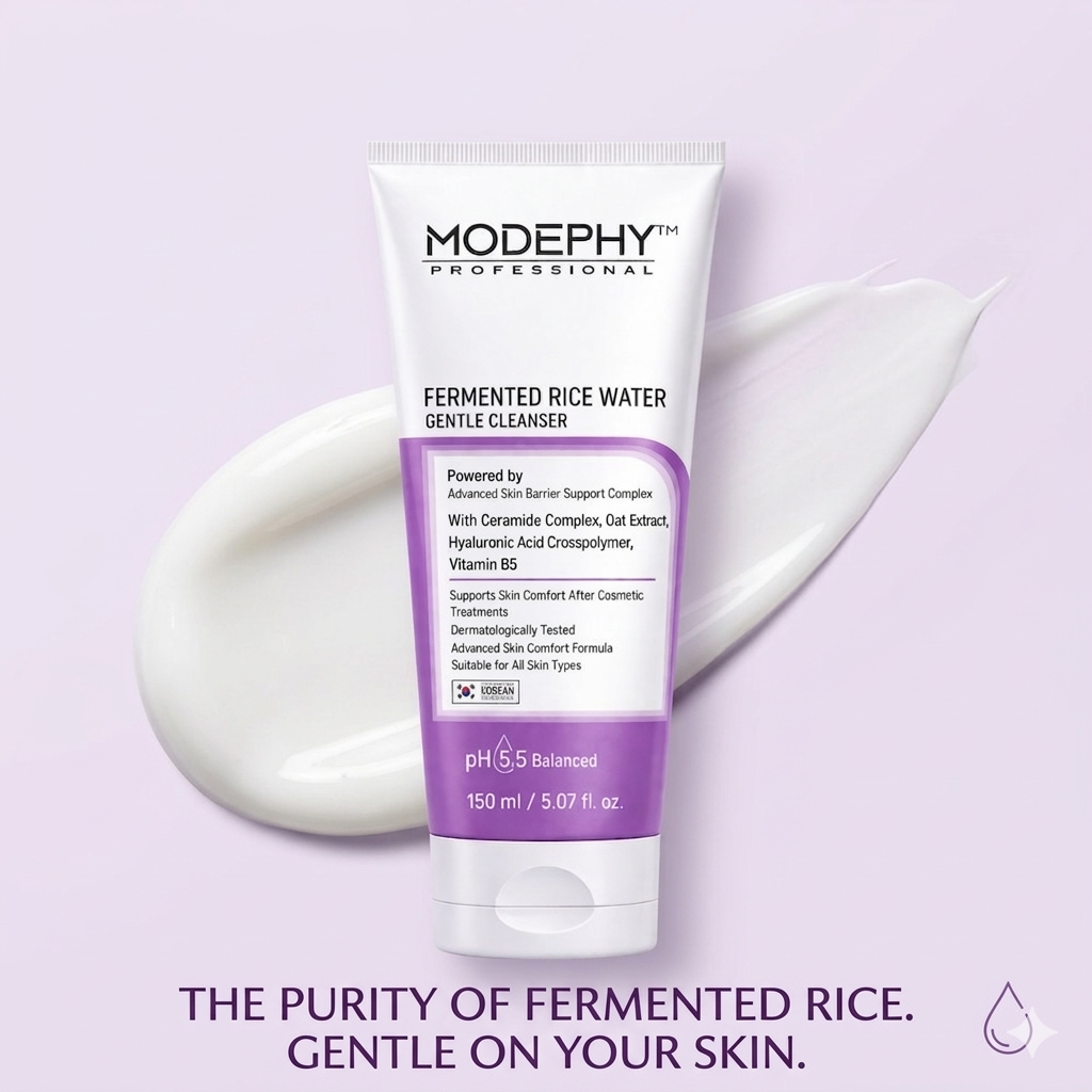 MODEPHY Fermented Rice Water Gentle Cleanser - pH 5.5 Facewash