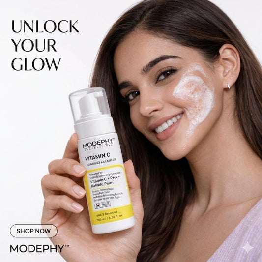MODEPHY Vitamin C Foaming Cleanser - Radiance Boost Cleanser