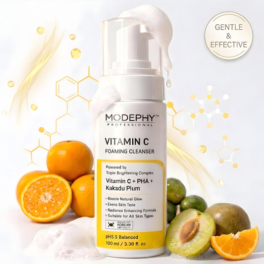 MODEPHY Vitamin C Foaming Cleanser - Radiance Boost Cleanser